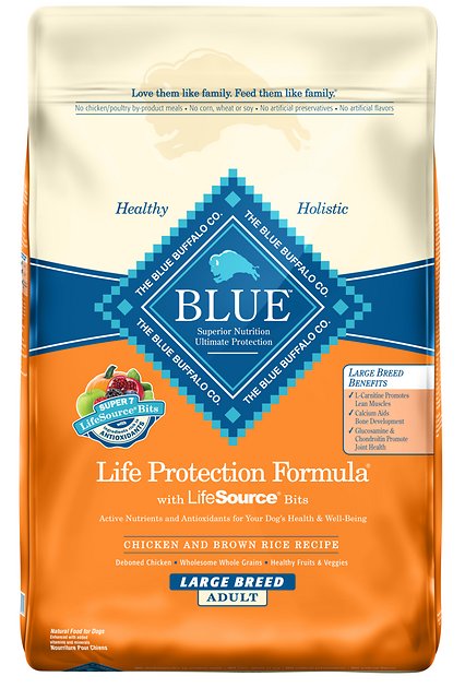 Blue Buffalo Life Protection Formula Large Breed Adult Chicken & Brown Rice Recipe Dry Dog Food