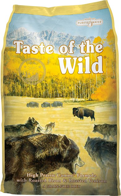 Taste of the Wild High Prairie Grain-Free Dry Dog Food