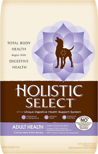 Holistic Select Adult Health Chicken Meal & Rice Recipe Dry Dog Food