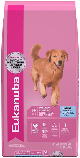 Eukanuba Large Breed Adult Weight Control Chicken Formula Dry Dog Food