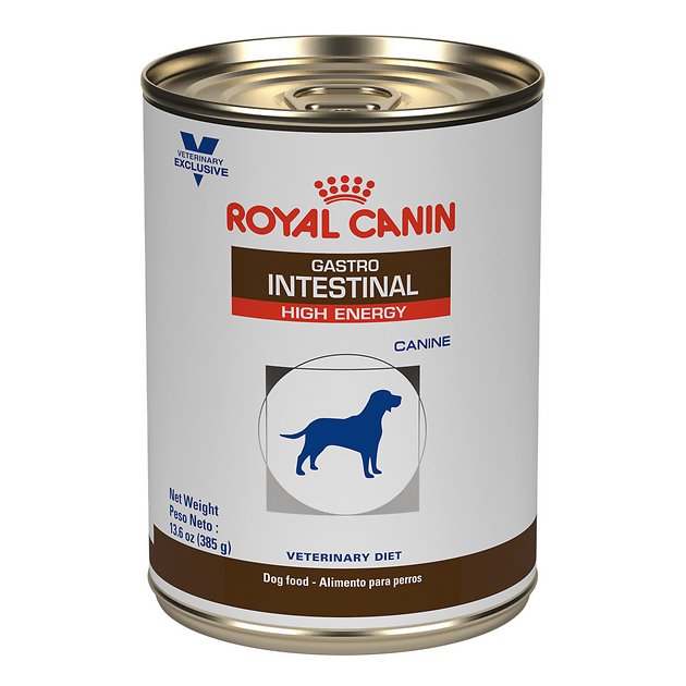 Royal Canin Veterinary Diet Gastrointestinal High Energy HE Canned Dog Food, 13.6-oz, case of 24