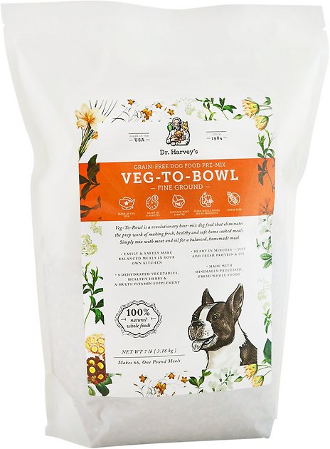 Dr. Harvey's Veg-To-Bowl Fine Ground Grain-Free Dog Food Pre-Mix