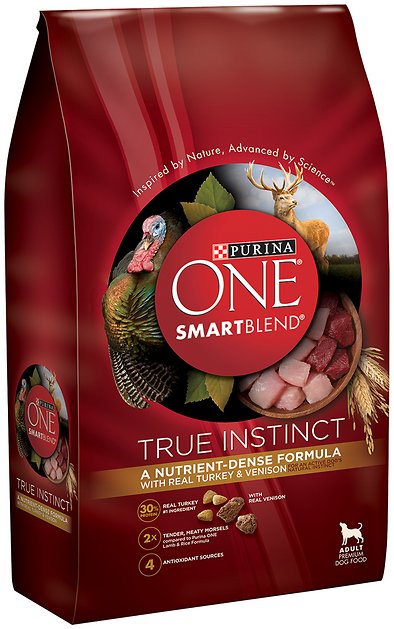 Purina ONE SmartBlend True Instinct with Real Turkey & Venison Adult Premium Dry Dog Food