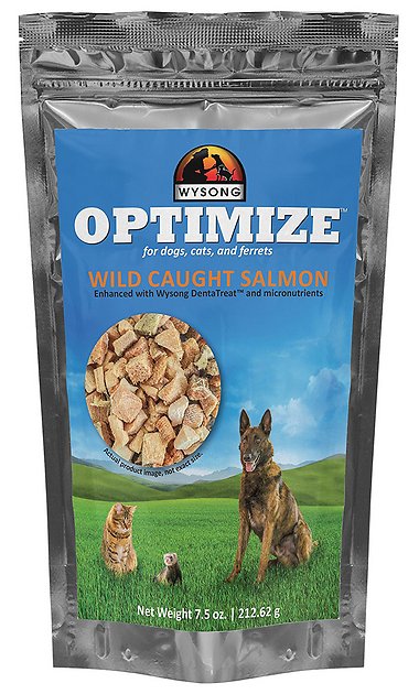 Wysong Optimize Wild Caught Salmon Dog, Cat & Ferret Food Topper, 7.5-oz bag