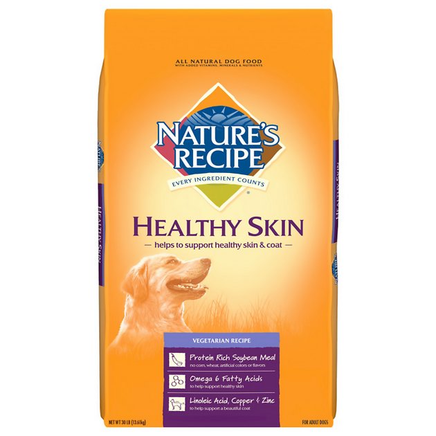 Nature's Recipe Healthy Skin Vegetarian Recipe Dry Dog Food