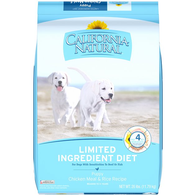 California Natural Puppy Limited Ingredient Chicken Meal & Rice Recipe Puppy Food