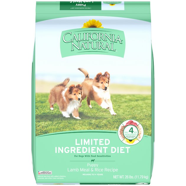 California Natural Puppy Limited Ingredient Lamb Meal & Rice Recipe Dog Food