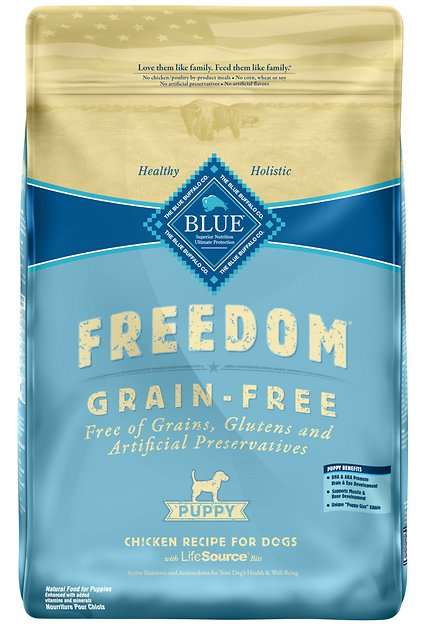 Blue Buffalo Freedom Puppy Chicken Recipe Grain-Free Dry Dog Food