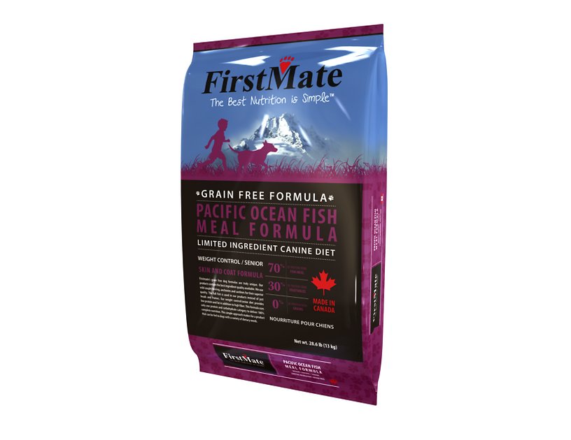 FirstMate Weight Control/Senior Pacific Ocean Fish Meal Formula Limited Ingredient Diet Grain-Free Dry Dog Food