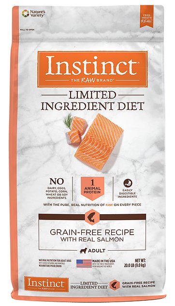 Instinct by Nature's Variety Limited Ingredient Diet Grain-Free Recipe with Real Salmon Dry Dog Food