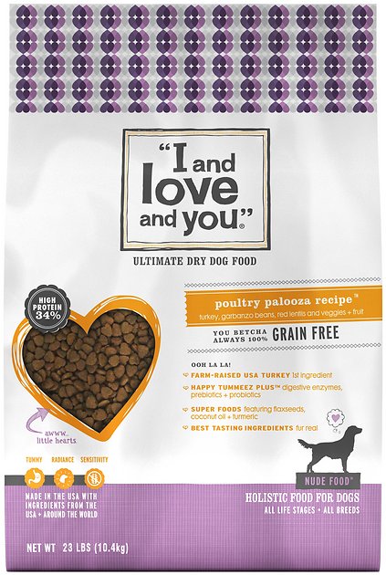 I and Love and You Nude Food Poultry Palooza Grain-Free Dry Dog Food