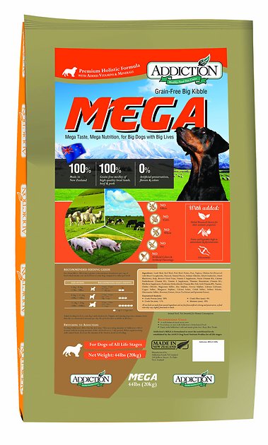 Addiction Grain-Free Mega Large Breed Dry Dog Food, 44-lb bag