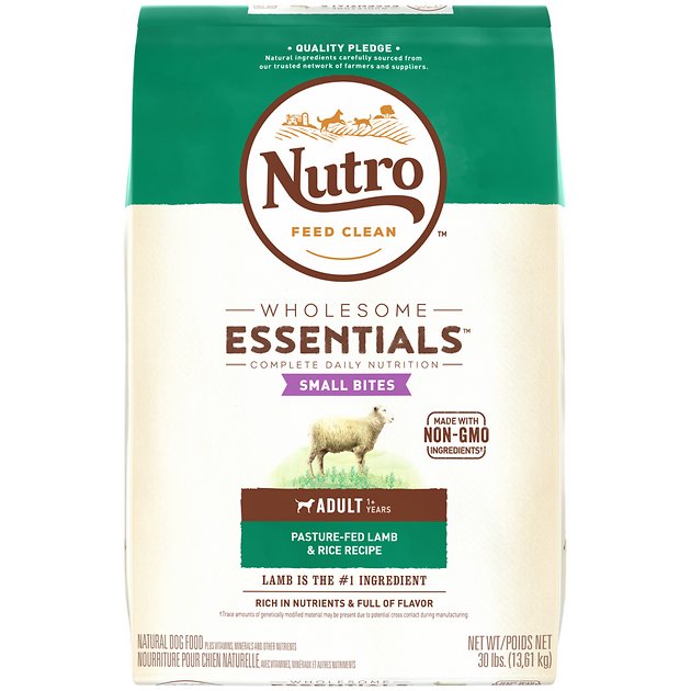 Nutro Wholesome Essentials Small Bites Adult Pasture Fed Lamb & Rice Recipe Dry Dog Food