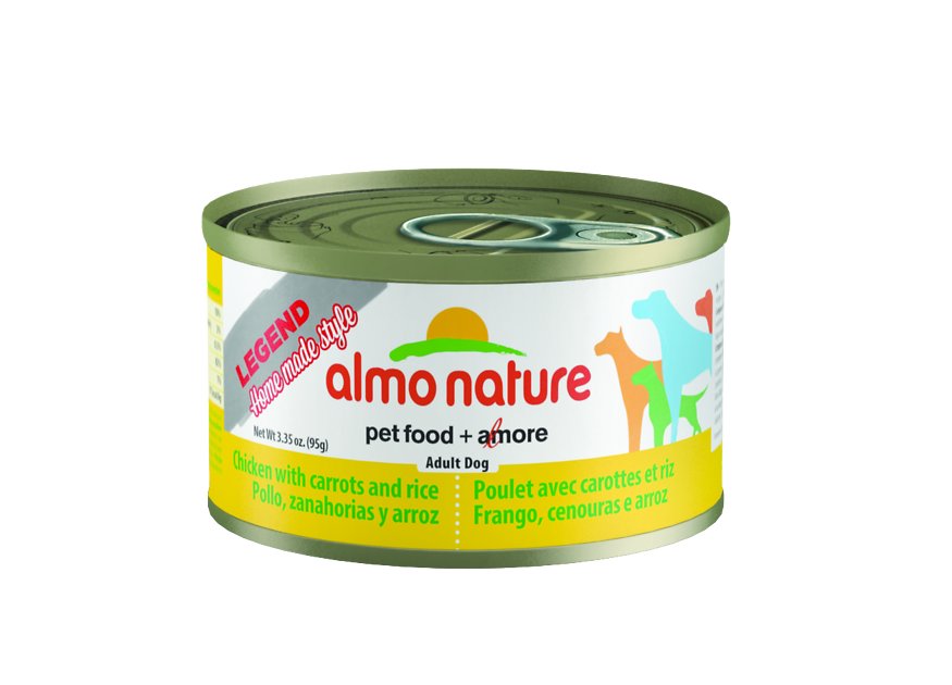 Almo Nature Legend Homemade Style Chicken with Carrots Adult Grain-Free Canned Dog Food