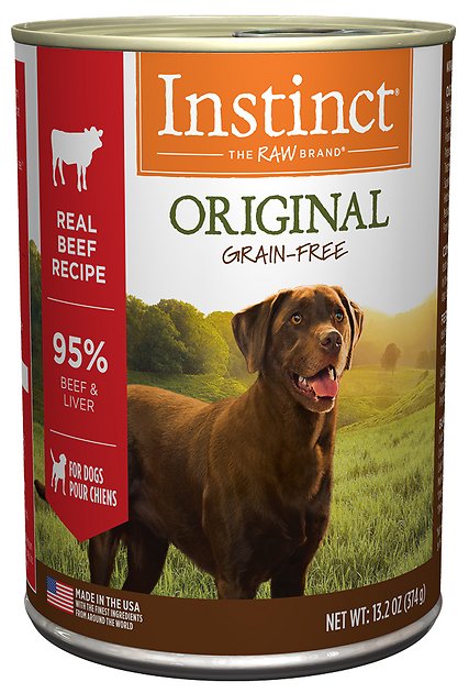 Instinct by Nature's Variety Grain-Free Beef Formula Canned Dog Food