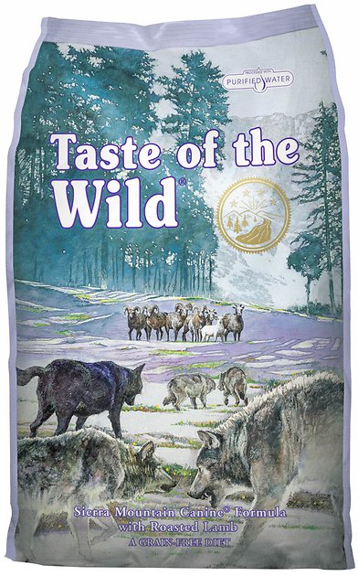 Taste of the Wild Sierra Mountain Grain-Free Dry Dog Food