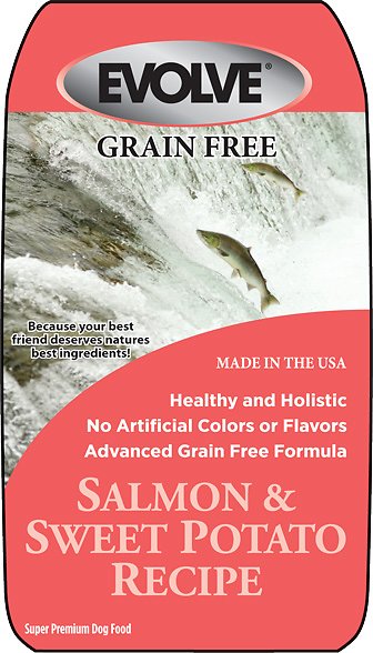 Evolve Grain-Free Salmon & Sweet Potato Recipe Dry Dog Food