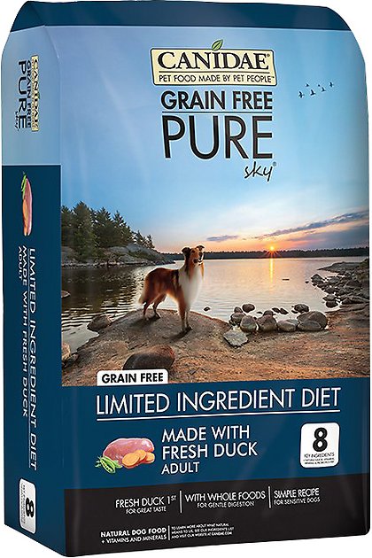 CANIDAE Grain-Free PURE Sky with Duck Dry Dog Food