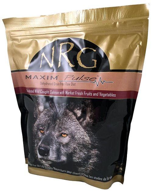 NRG Maxim Pulse Salmon & Veggie Grain-Free Dehydrated Raw Dog Food