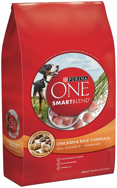 Purina ONE SmartBlend Chicken & Rice Formula Adult Premium Dry Dog Food