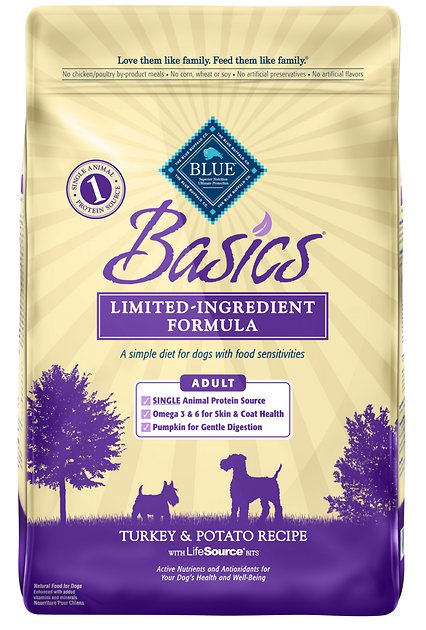 Blue Buffalo Basics Limited Ingredient Formula Turkey & Potato Recipe Adult Dry Dog Food