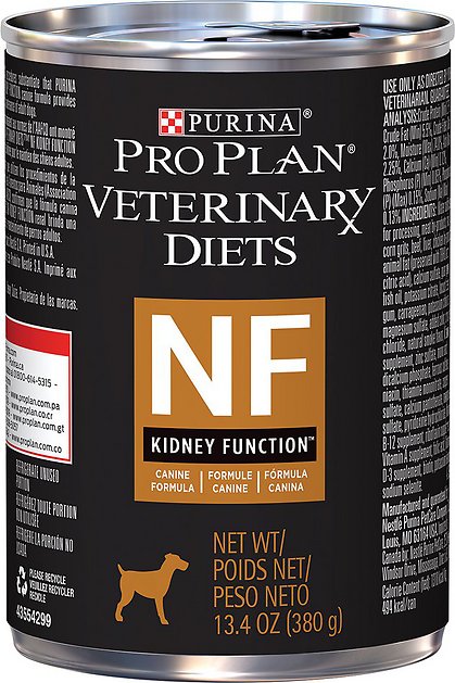 Purina Pro Plan Veterinary Diets NF Kidney Function Formula Canned Dog Food, 13.3-oz, case of 12