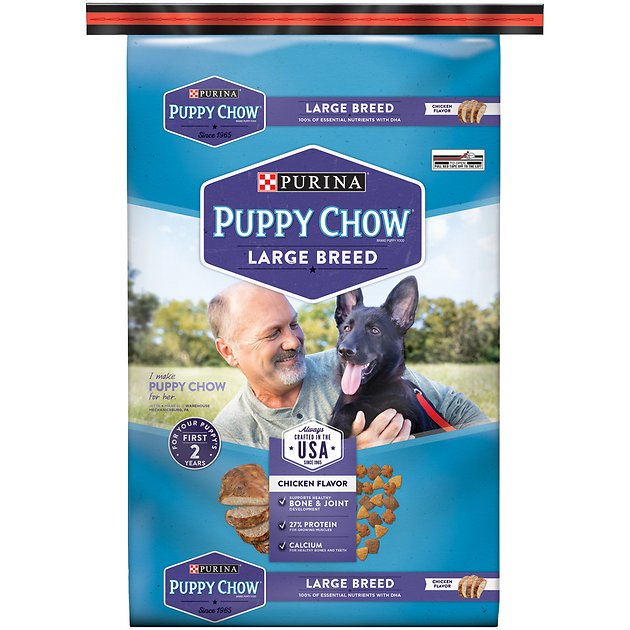 Puppy Chow Large Breed Chicken Flavor Formula Dry Dog Food