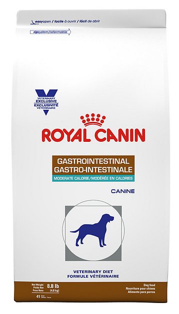 Royal Canin Veterinary Diet Gastrointestinal Moderate Calorie Dry Dog Food, 22-lb bag