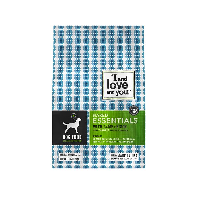 I and Love and You Naked Essentials Lamb & Bison Recipe Grain-Free Dry Dog Food