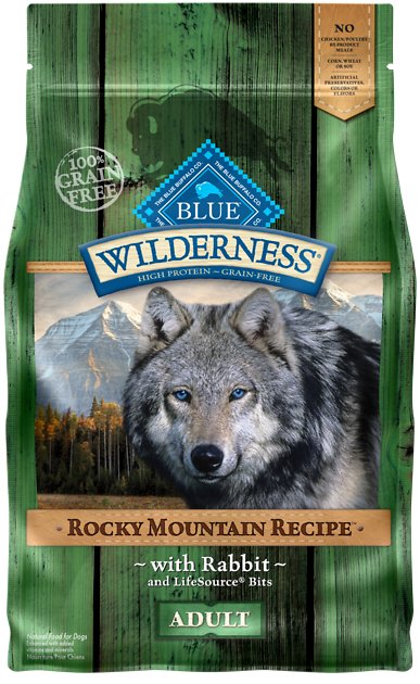 Blue Buffalo Wilderness Rocky Mountain Recipe with Rabbit Adult Grain-Free Dry Dog Food