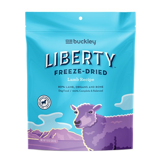 Buckley Liberty Lamb Recipe Grain-Free Freeze-Dried Dog Food