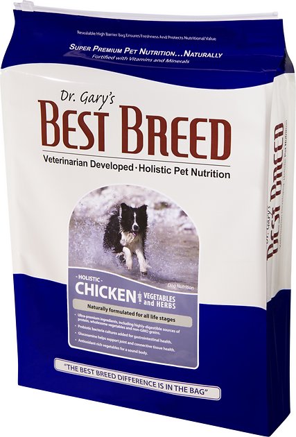 Dr. Gary's Best Breed Holistic Chicken with Vegetables & Herbs Dry Dog Food