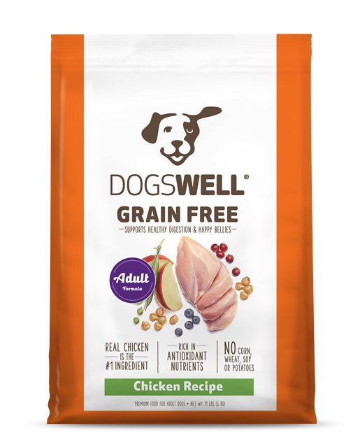 Dogswell Chicken Recipe Adult Grain-Free Dry Dog Food