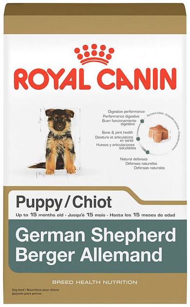 Royal Canin German Shepherd Puppy Dry Dog Food, 30-lb bag