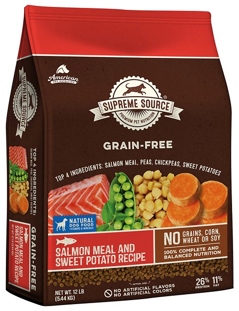 Supreme Source Salmon Meal & Sweet Potato Recipe Grain-Free Dry Dog Food