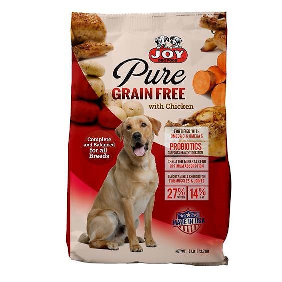 Joy Pure Grain-Free Chicken and Potatoes Dry Dog Food