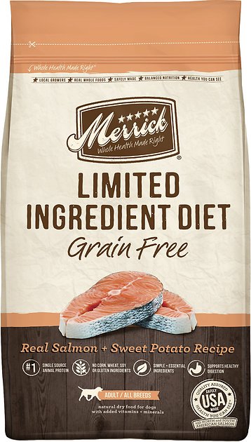 Merrick Limited Ingredient Diet Grain-Free Real Salmon + Sweet Potato Recipe Dry Dog Food
