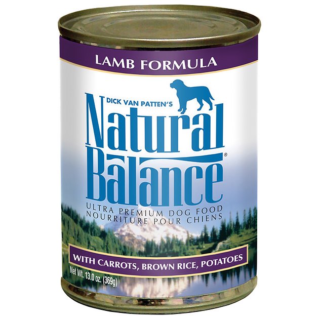 Natural Balance Ultra Premium Lamb Formula Canned Dog Food