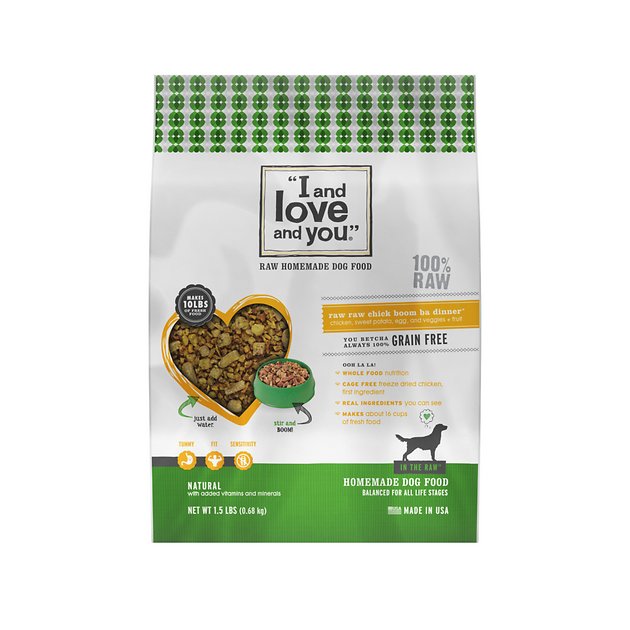 I and Love and You Raw Raw Chick Boom Ba Dinner Grain-Free Dehydrated Dog Food