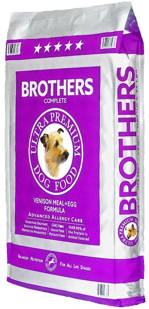 Brothers Complete Venison Meal & Egg Formula Advanced Allergy Care Grain-Free Dry Dog Food