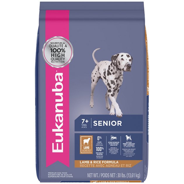 Eukanuba Senior Lamb & Rice Formula Dry Dog Food