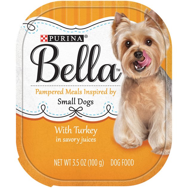 Purina Bella with Turkey in Savory Juices Small Breed Dog Food Trays, 3.5-oz, case of 12