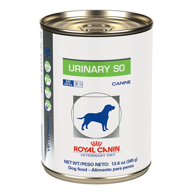 Royal Canin Veterinary Diet Urinary SO Canned Dog Food, 13.6-oz, case of 24